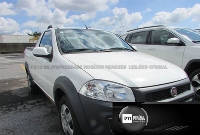 Lote 012 - Fiat Strada Hard Working Cc E 1.4 FLEX 2018